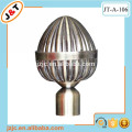 curtain plastic pipe end caps, iron poles iron rod production ball